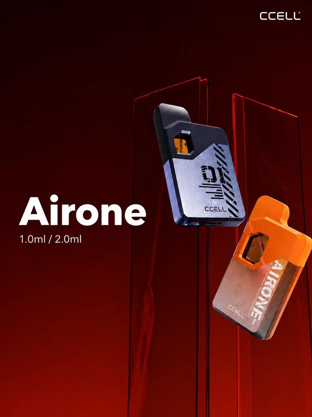 CCELL Airone mobile homepage hero